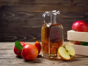 リンゴ酢を使った洗口